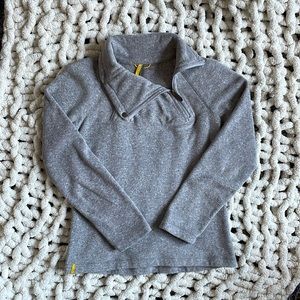 Lolë Grey Fleece Pullover
